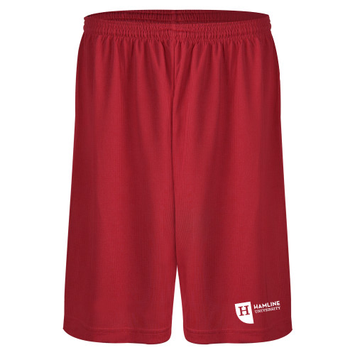  Red Performance Classic 9 Inch Short - Hamline University