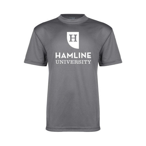  Youth Performance Grey Concrete Tee - Primary