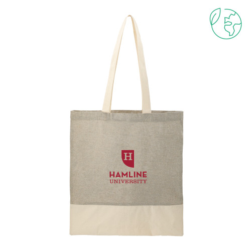  Split Recycled Grey Cotton Twill Convention Tote - Primary