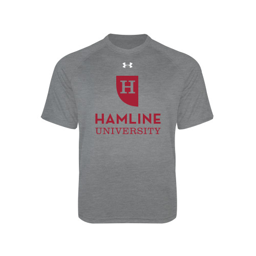  Under Armour Youth Grey Tech Tee - Primary