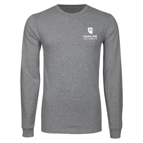  Grey Long Sleeve T Shirt - Primary
