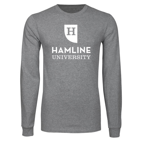  Grey Long Sleeve T Shirt - Primary