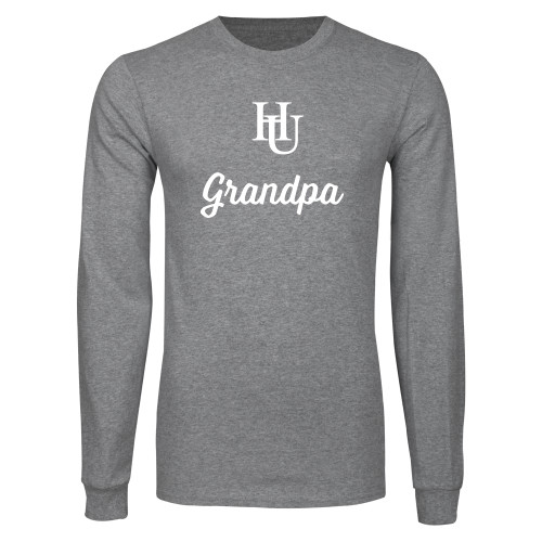  Grey Long Sleeve T Shirt - Grandpa