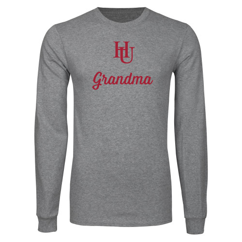 Grey Long Sleeve T Shirt - Grandma