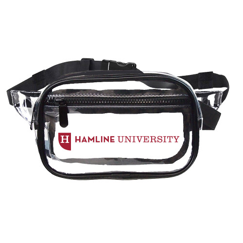  Clear Fanny Pack - Hamline Wordmark