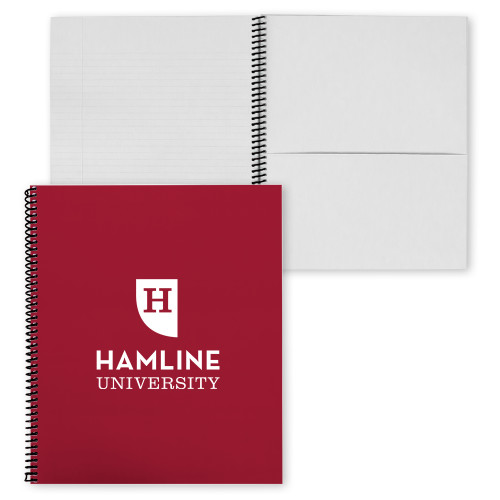  College Spiral Notebook w/Black Coil - Primary