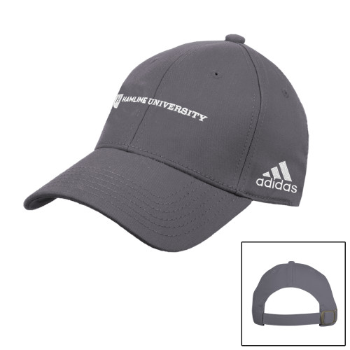  Adidas Onix Adjustable Washed Slouch - Hamline Wordmark