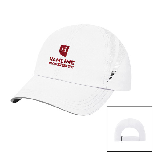  Womens White Performance Cap - Primary