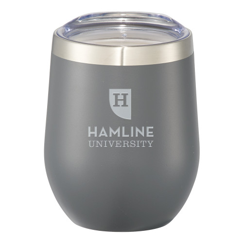  Univ Corzo Vacuum Insulated Charcoal Cup 12oz - Primary Engraved