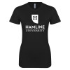 Thumbnail image for  Next Level Womens Black Boyfriend Tee