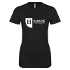 Thumbnail image for  Next Level Womens Black Boyfriend Tee