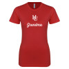 Thumbnail image for  Next Level Womens Red Boyfriend Tee