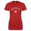 Thumbnail image for  Next Level Womens Red Boyfriend Tee