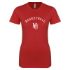 Thumbnail image for  Next Level Womens Red Boyfriend Tee
