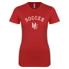 Thumbnail image for  Next Level Womens Red Boyfriend Tee