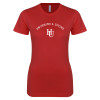 Thumbnail image for  Next Level Womens Red Boyfriend Tee