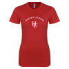 Thumbnail image for  Next Level Womens Red Boyfriend Tee