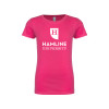 Thumbnail image for  Next Level Girls Fuchsia Fashion Fit T Shirt