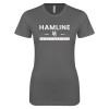 Thumbnail image for  Next Level Womens Charcoal Boyfriend Tee