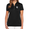 Thumbnail image for  Univ Callaway Womens Black Tulip Sleeve Zip Polo