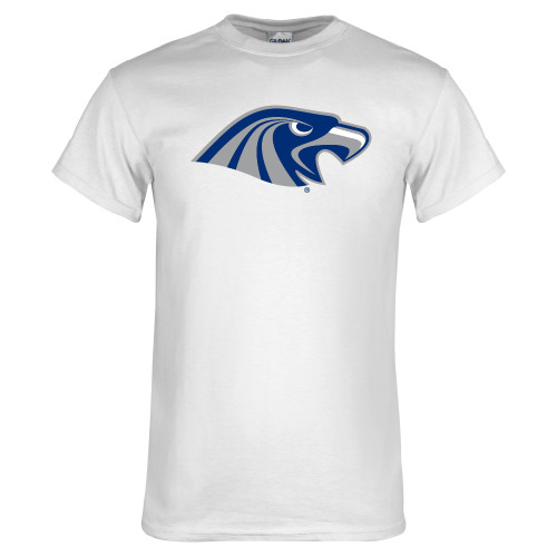  White T Shirt - Hawk Head