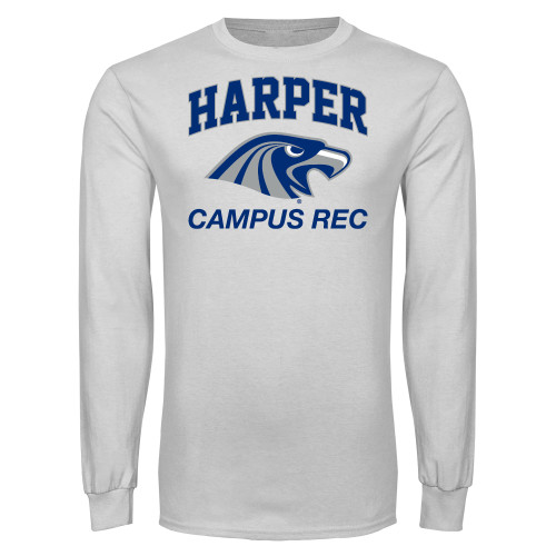  White Long Sleeve T Shirt - Campus