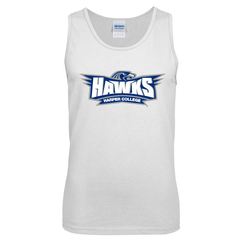  White Tank Top - Primary Athletics Mark