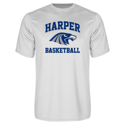  White Performance Tee - Basketball