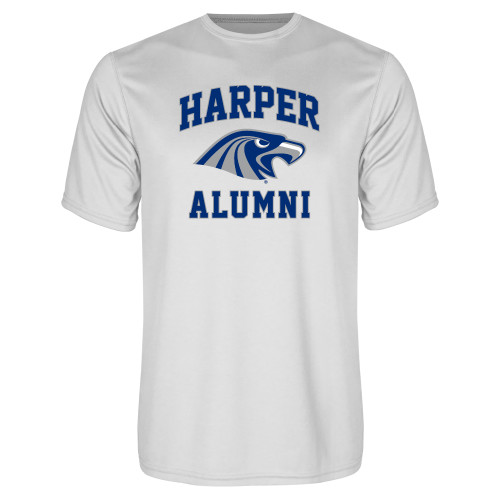  White Performance Tee - Alumni