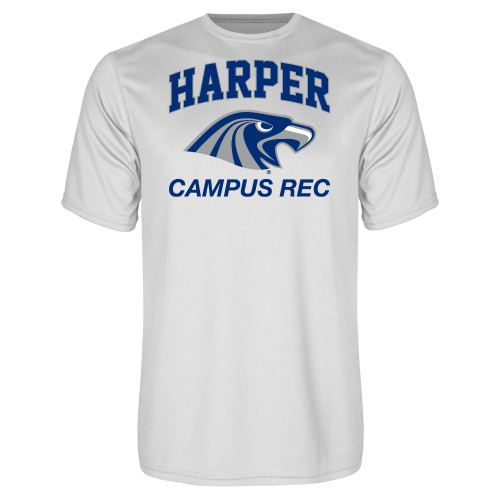  White Performance Tee - Campus