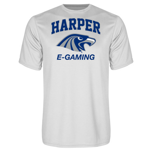  White Performance Tee - Gaming