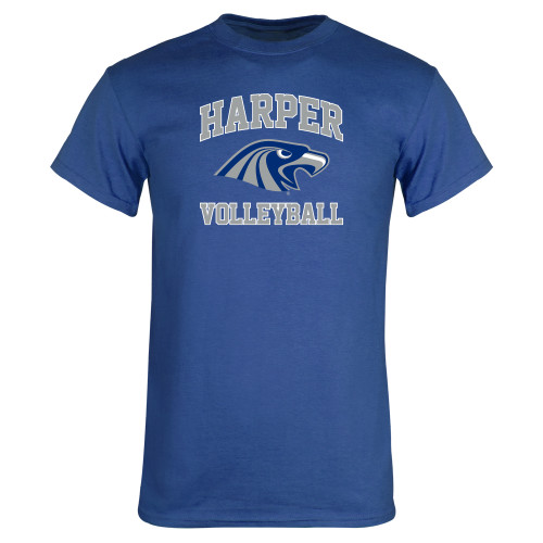  Royal T Shirt - Volleyball