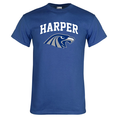 Harper College Royal T Shirt