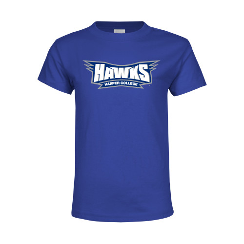  Youth Royal T Shirt - Hawks