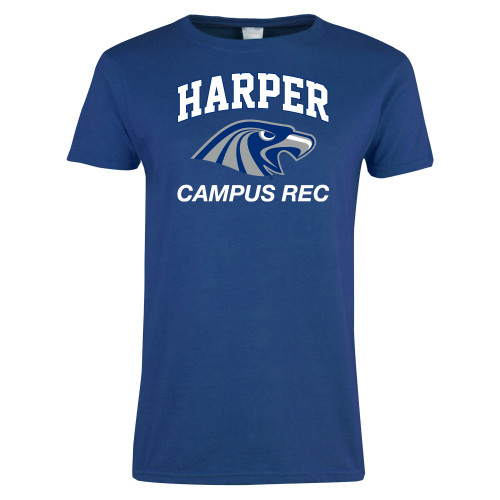  Womens Royal Short Sleeve Tee - Campus