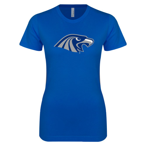  Next Level Womens Royal Boyfriend Tee - Hawk Head