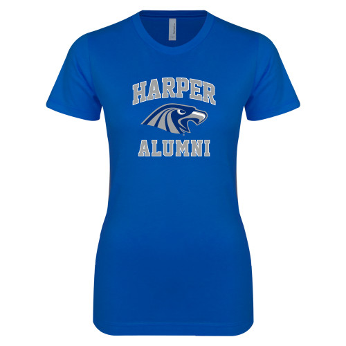  Next Level Womens Royal Boyfriend Tee - Alumni