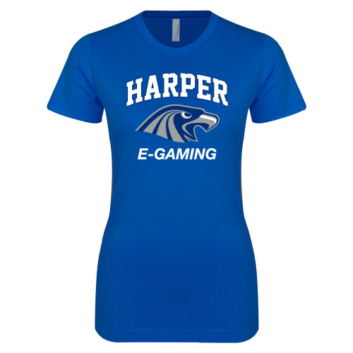  Next Level Womens Royal Boyfriend Tee - Gaming