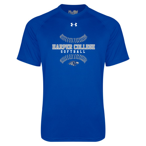  Under Armour Royal Tech Tee - Softball
