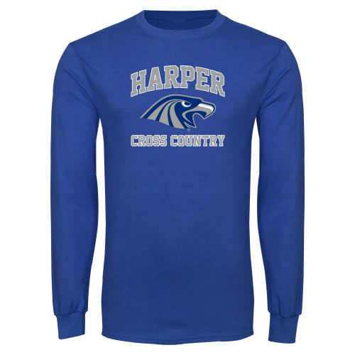  Royal Long Sleeve T Shirt - Cross Country