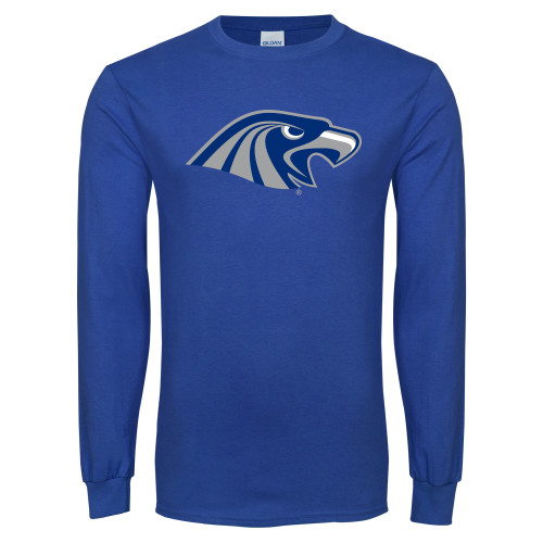  Royal Long Sleeve T Shirt - Hawk Head