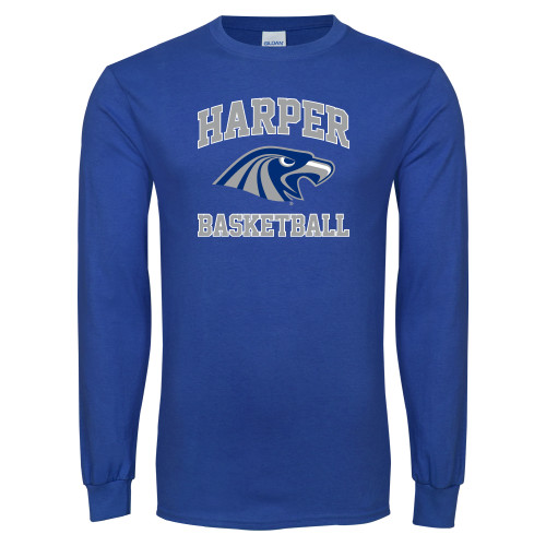  Royal Long Sleeve T Shirt - Basketball