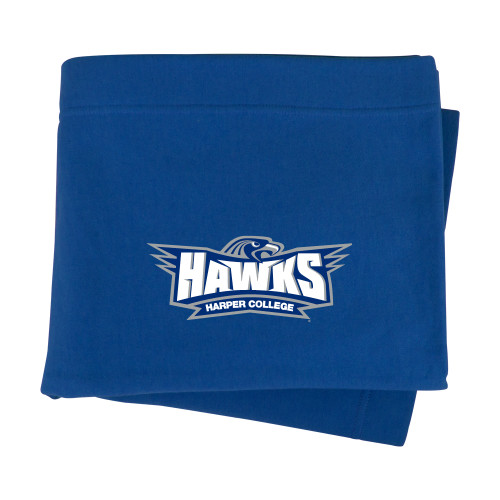  Royal Sweatshirt Blanket - Primary Athletics Mark