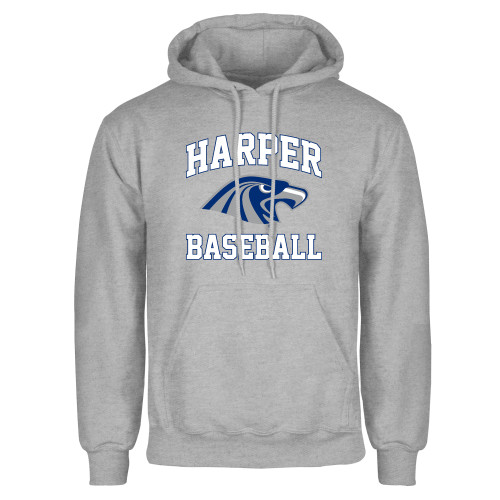  Grey Fleece Hoodie - Baseball