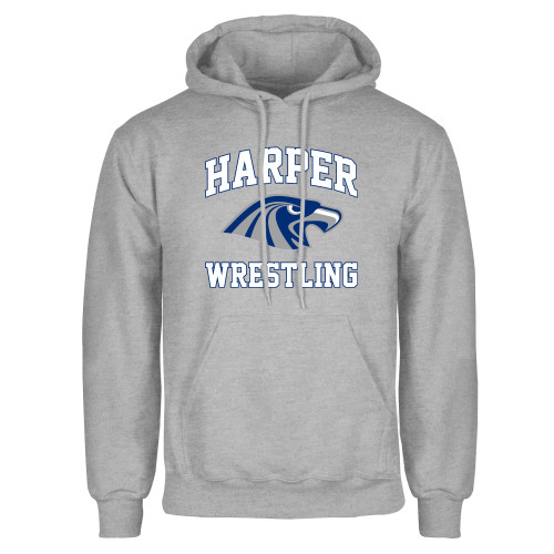  Grey Fleece Hoodie - Wrestling