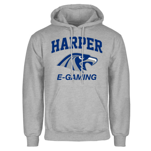  Grey Fleece Hoodie - Gaming