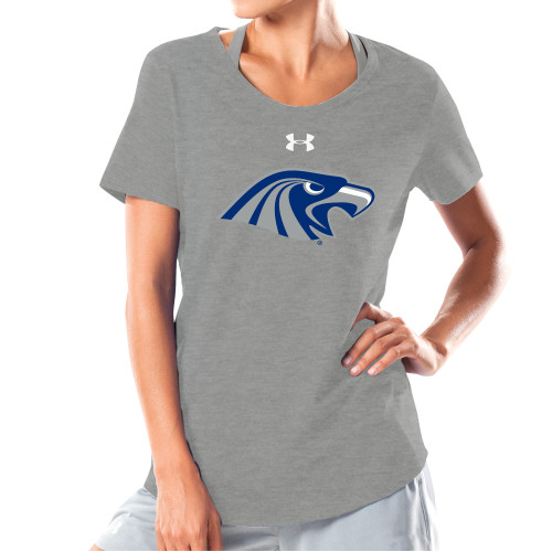 Main Image for  Under Armour Womens Grey Charged Cotton Tee