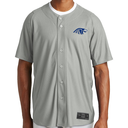  New Era Light Grey Diamond Era Jersey - Hawk Head