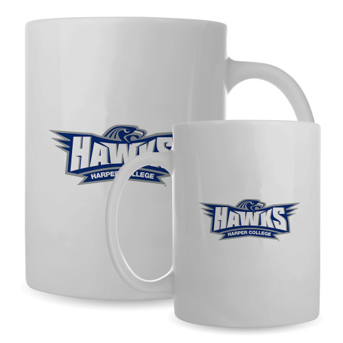 Harper College Full Color White Mug 15oz