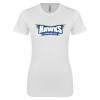 Thumbnail image for  Next Level Womens White Boyfriend Tee